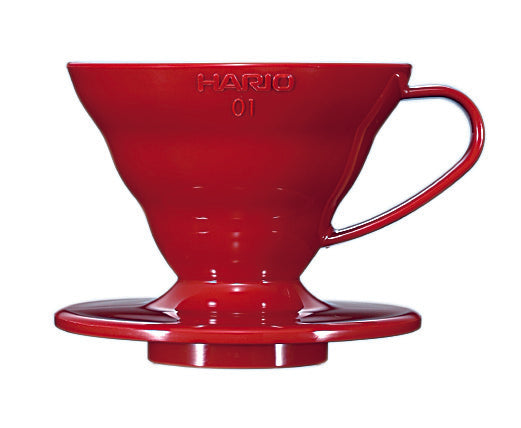 Hario V60 Coffee Dripper Plastic Size 01 (Red)